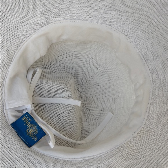 White floppy Sun hat wide brim - Picture 6 of 6